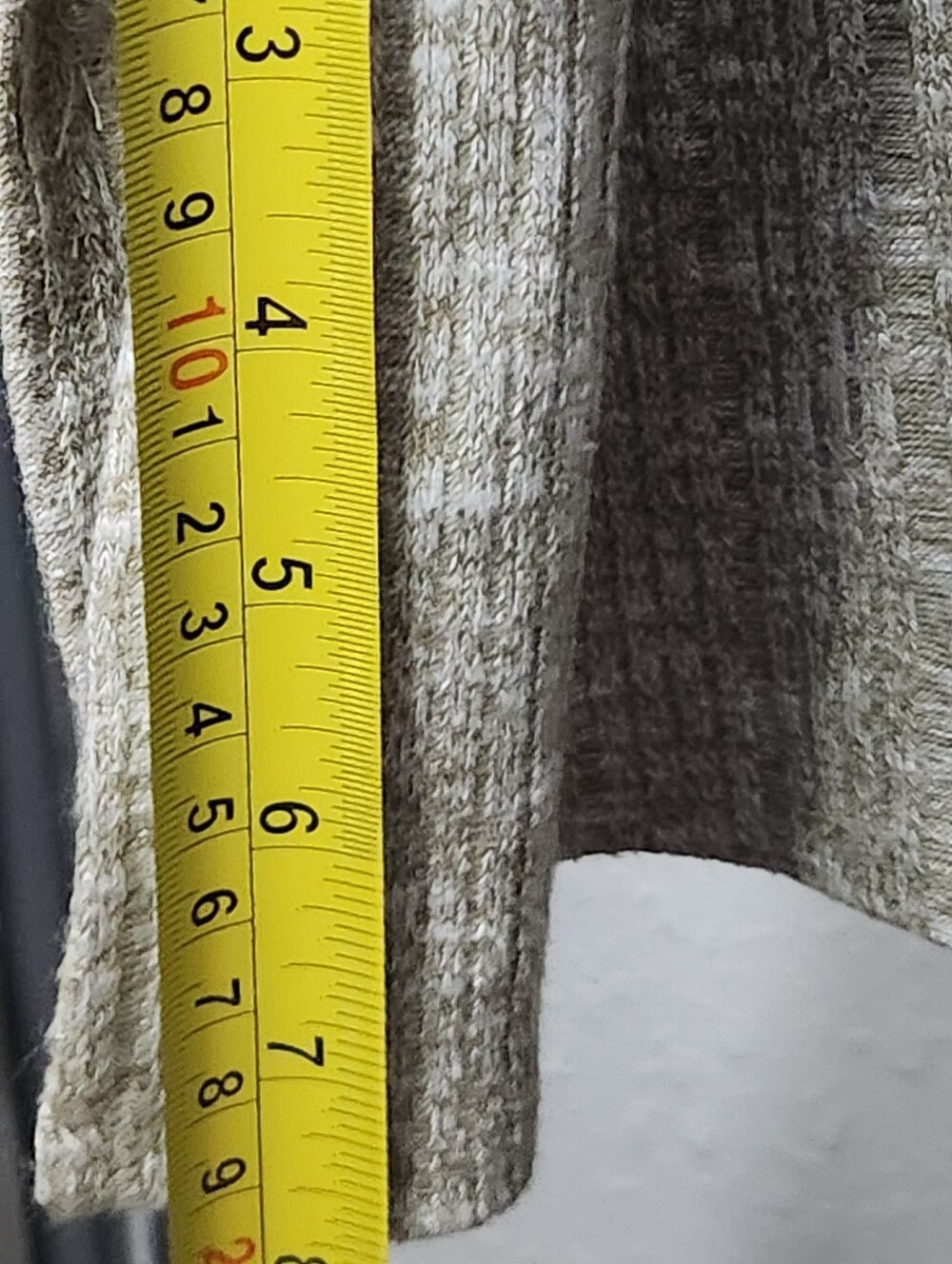 Nine West Coastal Grandmother Ribbed Duster Cardigan Pockets Size L - Picture 10 of 13
